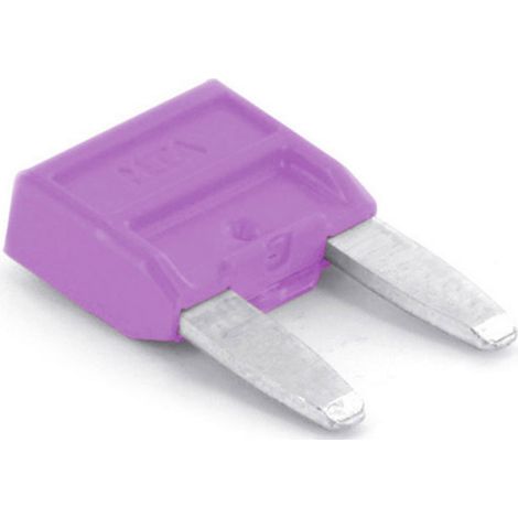 TRU COMPONENTS  8551260 Kfz Mini Flachsicherung 3 A Violett 1 St.