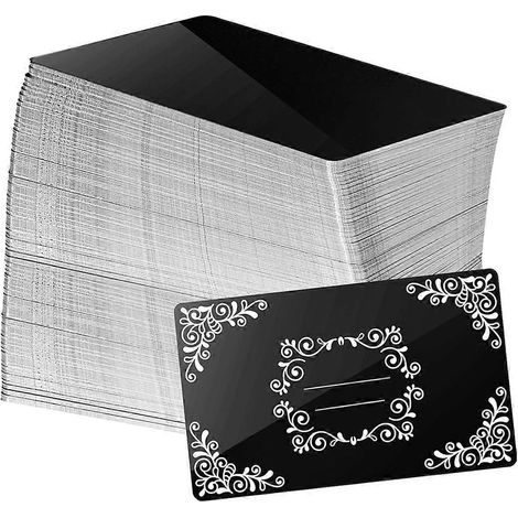 180 Stück Metallgravurrohlinge, farbiges Aluminiumblech A--