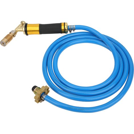 Chalumeau turbo pour plomberie à gaz, coupe-pipeline, soudage, brasage au propane avec tuyau (1/5)