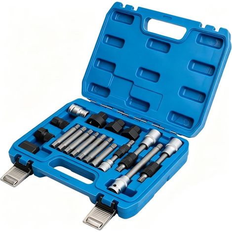 Extracteur poulie alternateur,Kit Extracteur De Courroie Alternateur - Set Dépose Poulie Pour Mécanicien - Pour atelier maison particulier et garage, techniciens, mécaniciens, industrie, SUV et camion (1/5)