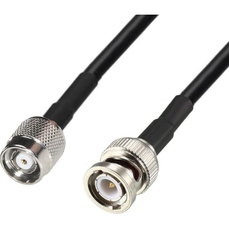 Antennenkabel BNC-Stecker / TNC-RP-Stecker RG58 2 m