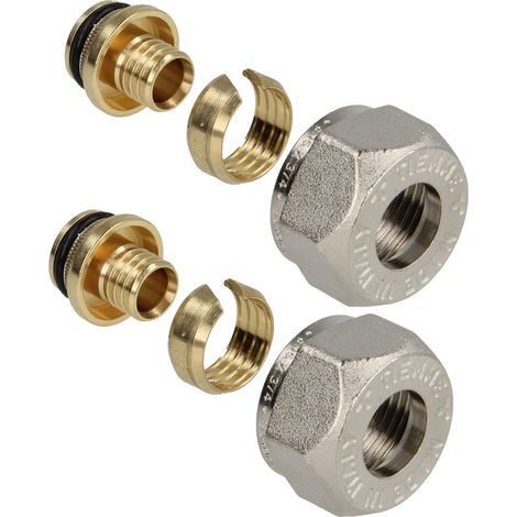 Raccord de serrage 20 x 2,8 x 3/4 pour tubes PE