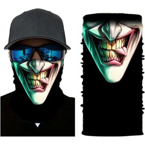 Tube Masque Facial 3D Sans Couture - Haute Élasticité - Cyclisme - Ski - Randonnée - Unisexe - 1 Pièce (1/4)