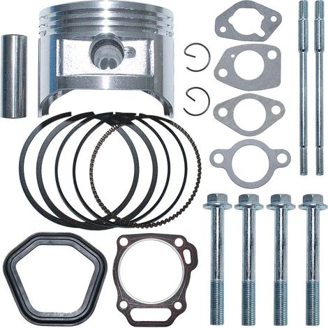 Kit de segments de piston 88 mm pour moteur Honda GX390 13CV 13101-ZF6-W00, 95701-10080-00, 12251-ZF6-W00 avec joint de boulon de cylindre de carburateur (1/5)