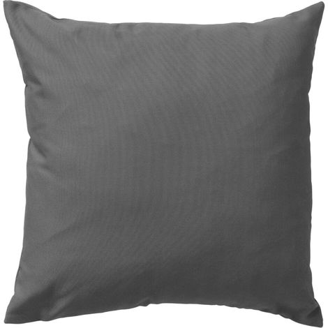 Coussin décoratif d'extérieur Santorini de Dutch Decor 45 x 45 cm gris anthracite