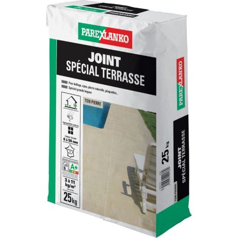 PAREXLANKO sellador especial para terrazas - tono piedra - 25 kg - 03129