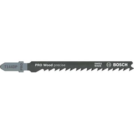 Bosch T144DP Lame de scie sauteuse 100 mm claire