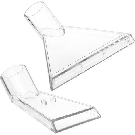 Embout d'extraction par pulvérisation en 2 parties, accessoire pour aspirateur permettant de nettoyer les voitures, les canapés et les matelas, ainsi que d'aspirer les liquides et la poussière. (1/4)