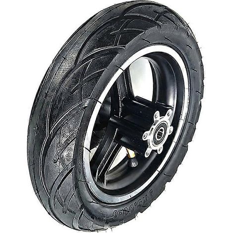 Pneu tubeless 9 pouces avec moyeu, modèle 9x3.00-6, pour frein à disque, compatible avec scooters électriques et fauteuils roulants électriques (12 mm). (1/5)