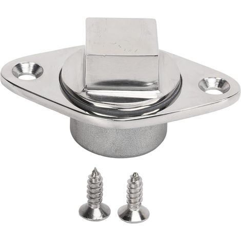 Bodenstopfen, 316 Edelstahl-Marinestopfen, mit wasserdichtem Silikondichtungsring, geeignet für 1 1/4 Zoll Bohrlochbodenstopfen. (1/5)