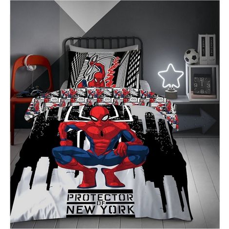 Parure de lit 140x200 cm Spiderman