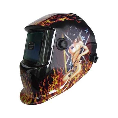 Mauk 1758 - Casco da saldatura automatico, serie Exclusive, modello Pin Up (1/2)