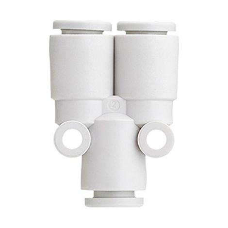 Raccord en Y SMC KQ2 vers Enfichable, 16 mm Enfichable, 16 mm ( Prix pour Sachet de 5 )
