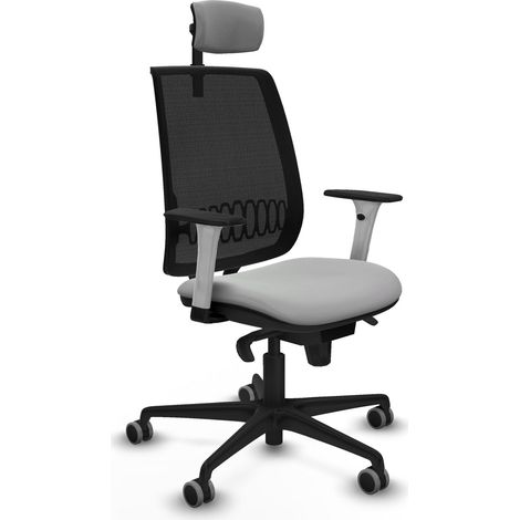 Sedia da ufficio piqueras y crespo elegante bianco schiuma alta densità (1/2)