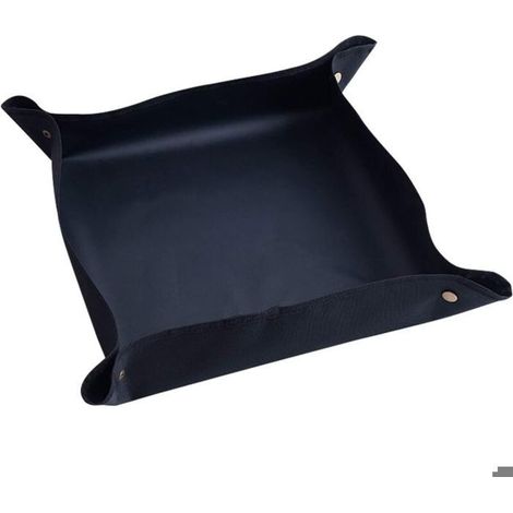 Tapis de rempotage de plantes, carré et portable, pliable, pour intérieur et transplantation de plantes, 100 cm × 100 cm (1/5)