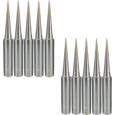 10 punte per saldatura 900M-T-LB Punte per saldatura Punte di ricambio per saldatore Kit per stazione di saldatura Per Atten Quick Aoyue Yihua Vastar Sywon Tabiger 933, 936, 937, 376, 907