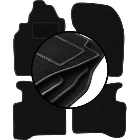 Kompletter Satz Velours-Fußmatten für: Nissan X-Trail I T30 SUV (2001-2007) (1/5)