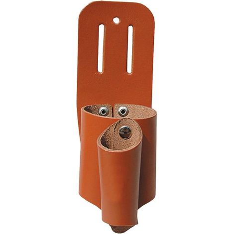 PORTAMATASSINA CON PORTATENAGLIA cuoio
