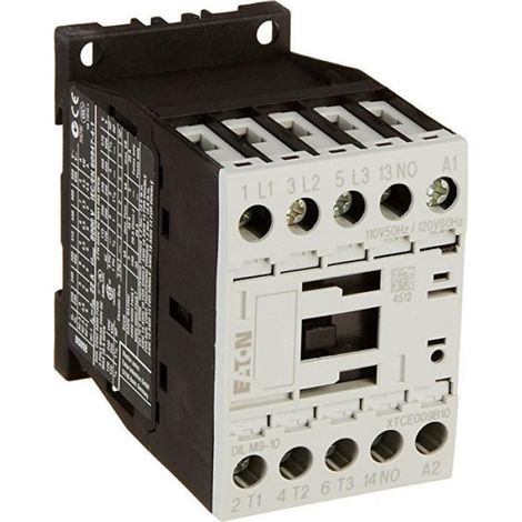 Eaton dilm9-10(110v50hz,120v60hz) contattore di potenza dilm 4kw 1 n per motori 276687