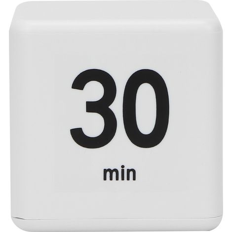 Minuteur à bascule professionnel pour salon de beauté, cube de gestion du temps pour l'apprentissage des étudiants, 15-20-30-60 minutes (1/5)