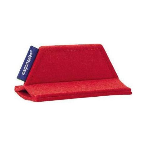 MAGNETOPLAN Tafelwischer magnetoplan® magnetoWipe ecoAware Whiteboard Glasboard 6 x 5,2 x 10,5 cm(B x H x L) rot (1/4)