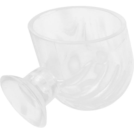 Abreuvoir à vers rouges pour aquarium, petit cône transparent, pour artémias et vers de vase (1/5)