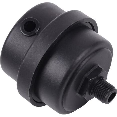 Filtro aria silenzioso per compressore da 1/4″ (12 mm) - Ingresso aria in plastica con riduzione del rumore - Pezzo di ricambio