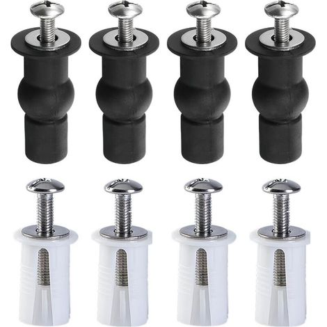 Vis d'expansion pour couvercle de toilette, kit de fixation pour siège de toilette. (1/5)