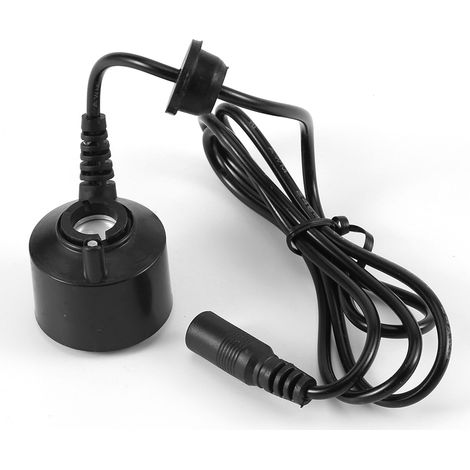 Brumisateur Noir Mini pour Fontaine, Bassin ou Aquarium - Création d'Ambiance sans Lumière (1/5)