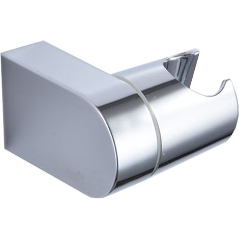 Receveur de douche mural, receveur de douche fixe en plastique ABS galvanisé, support mobile réglable pour douchette (1/5)