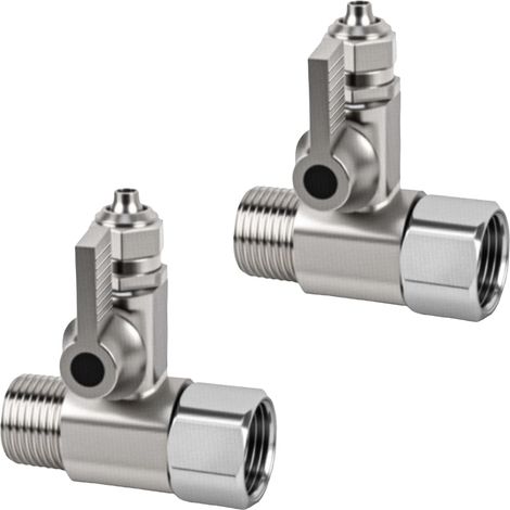 2 Pièces Distributeur de Raccord Eau pour Tuyau Arrosage Adaptateur en T 3/8 X 3/8 X 1/4 pour Réfrigérateurs Filtres à Eau Systèmes de Pénétration