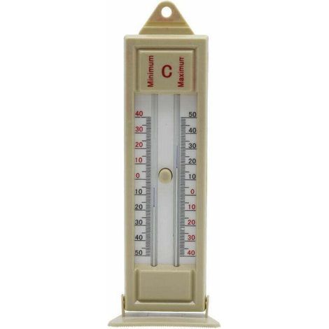 Digital Greenhouse Thermometer, Minimum Maximum Thermometer Outdoor Garden Greenhouse Wall Wall Thermometer Classic Design Easy to Plant Outdoor Digital Thermometer