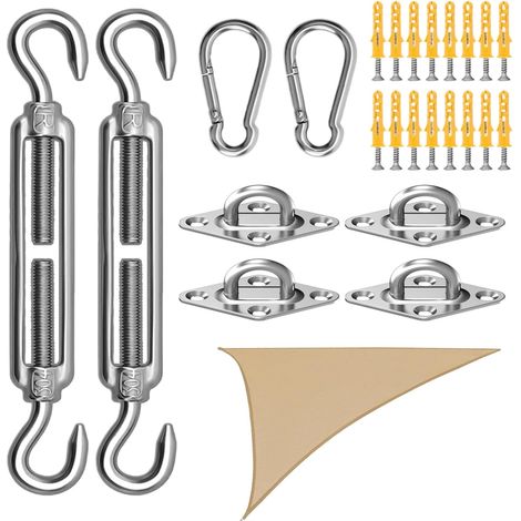 de voile accessoire robuste pour voile protection solaire (1/5)