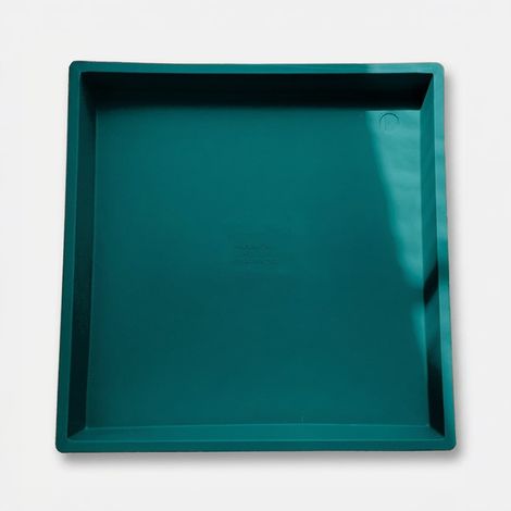 Soucoupe carrée d'extérieur en polyéthylène - Vert (1/2)