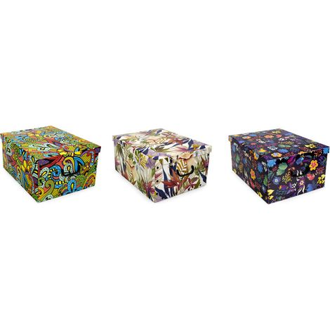 CONTENITORE MULTIUSO 'BIG BOX FANTASY' 50x39x24,5h cm