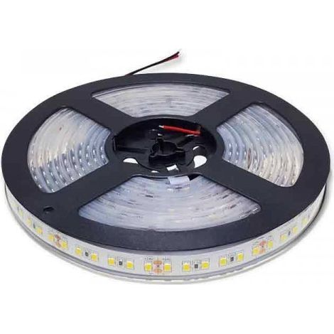 Barcelona Led – Ruban LED 24V DC 5m – 18W/m – IP67 – 100 lm/W – Découpe tous les 50mm – Eclairage extérieur résistant aux intempéries