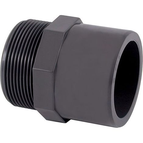 Raccord PVC pression - Embout fileté simple PVC pression mixte FM Ø50-1''