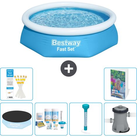 Bestway Bestway Fast Set Ronde - 244x61 cm - 7-pièces S52 (1/5)