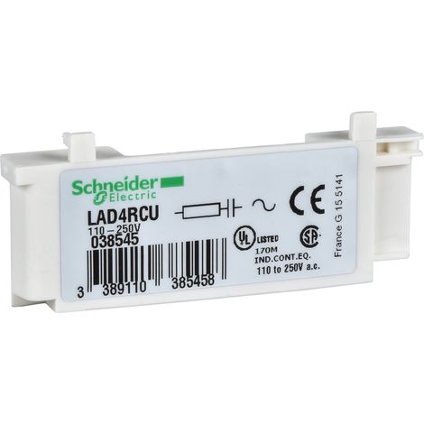 Circuito antipi SCHNEIDER RC 24-48V con voltaje de 24-48V y protección IP.