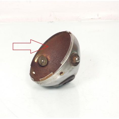 [GEBRAUCHT] Frontscheinwerfergehäuse original für Motorrad Suzuki 125 GN 1982 (1/5)