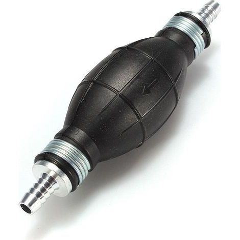8-mm-Kraftstoffvorförderpumpe für Boote, Aluminium, Benzin-, Dieselpumpe, Universalpumpe für Benzin, Öl, Wasser, Kraftstoffumfüllpumpe, Kfz- und Gartenpumpe (1/5)
