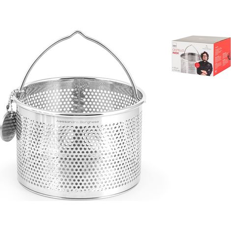 H&h cestello inox alessandro borghese tondo 14,5xh10 (1/5)