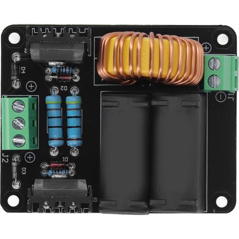 Carte de commande ZVS, module de chauffage par induction haute tension, commutateur de tension, entrée CC 12-24 V (1/5)