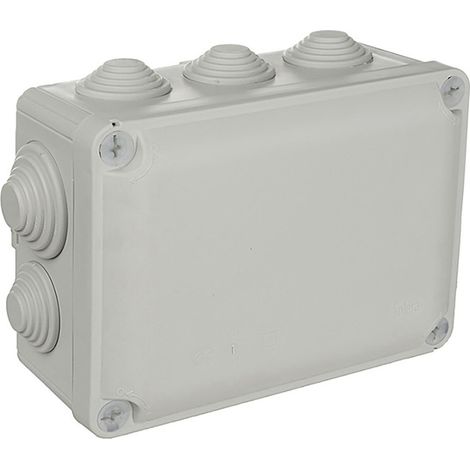 Caja rectangular estanca 153x110x65mm con tornillos solera y716 (1/2)