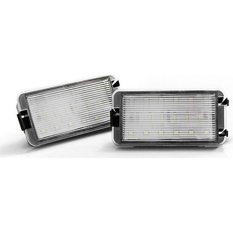 Éclairage de plaque LED SEAT IBIZA / CORDOBA / LEON / ALTEA / AROSA / TOLEDO LED