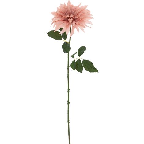 Branche décorative spéciale fêtes Dahlia Rose H 68 cm - Feeric Christmas (1/2)