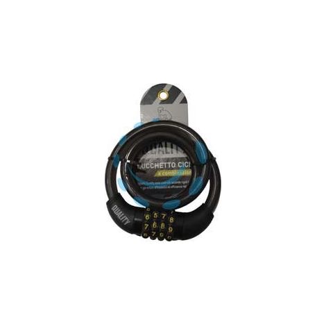 ANTIFURTO SNODATO CON COMBINAZIONE - ø mm.12x80 cm.