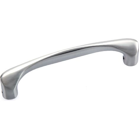 Manillón puerta cristal zamak níquel satinado 170mm alta intensidad (1/2)