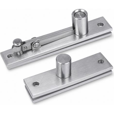 Pivot de Sol Inox 304 Auto-Rappel pour Porte Battante 130 mm (1/5)