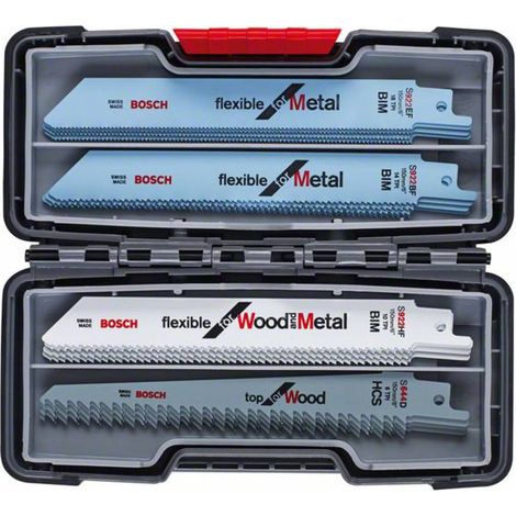Bosch 20tlg.  Seghetti a  gattuccio Set  Wood and  Metal in  ToughBox -  2607010902
